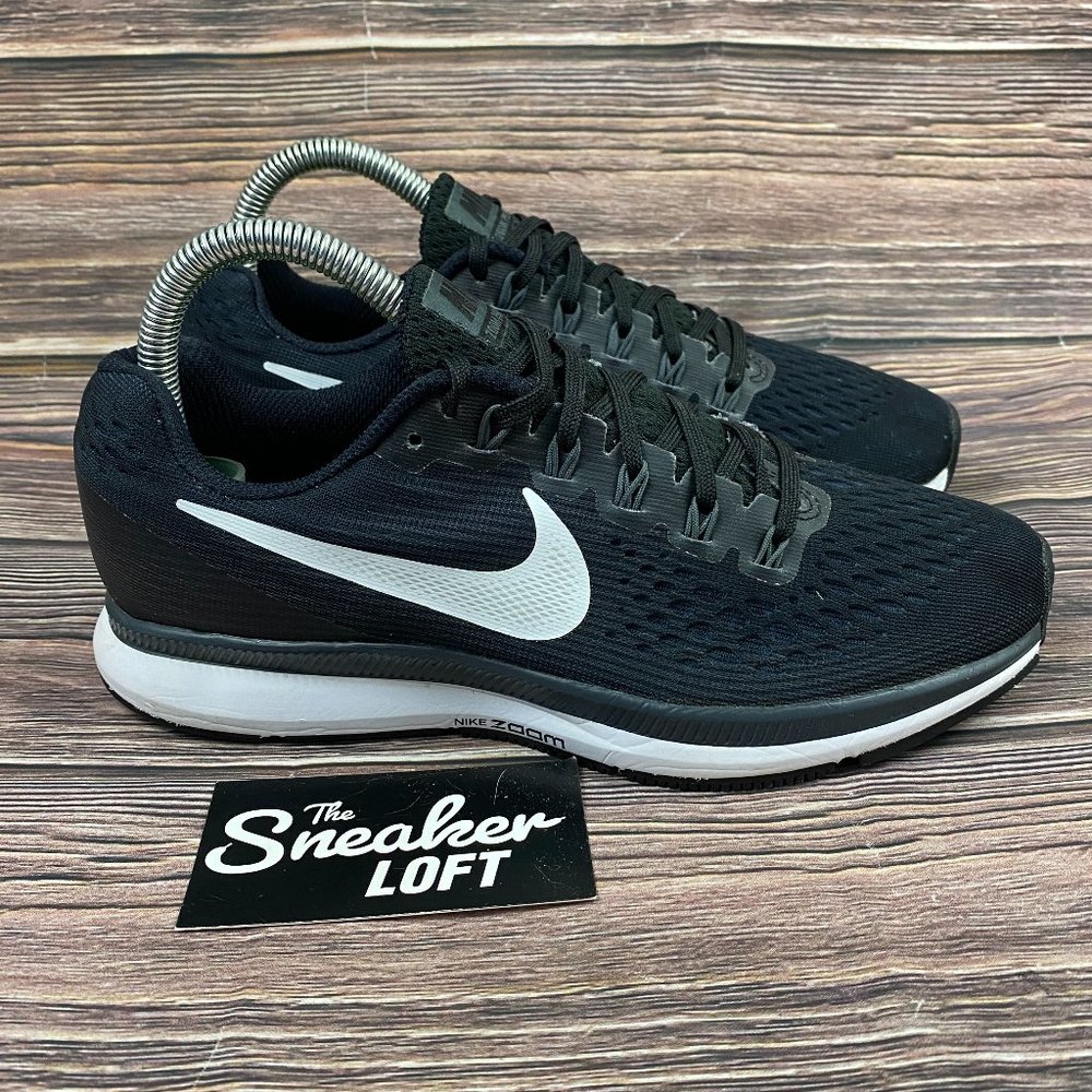 Nike Air Zoom Pegasus 34 Women's Black Running Shoes